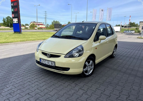 Honda Jazz cena 9500 przebieg: 272000, rok produkcji 2002 z Gdańsk małe 191